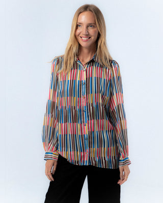 Camisa Martina Rayas Multicolor