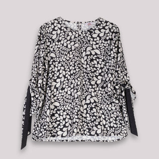 Blusa Paula Blanco y Negro