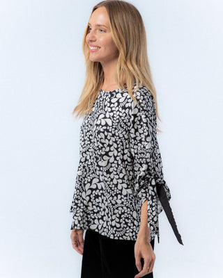 Blusa Paula Blanco y Negro