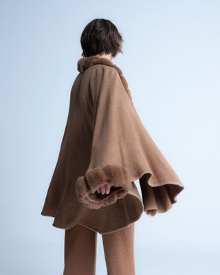 Poncho lurex Petra Caqui