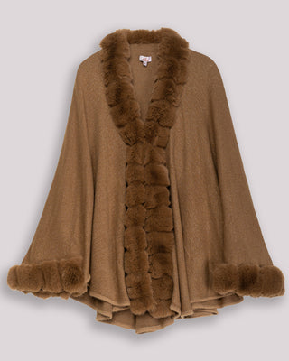 Poncho lurex Petra Caqui